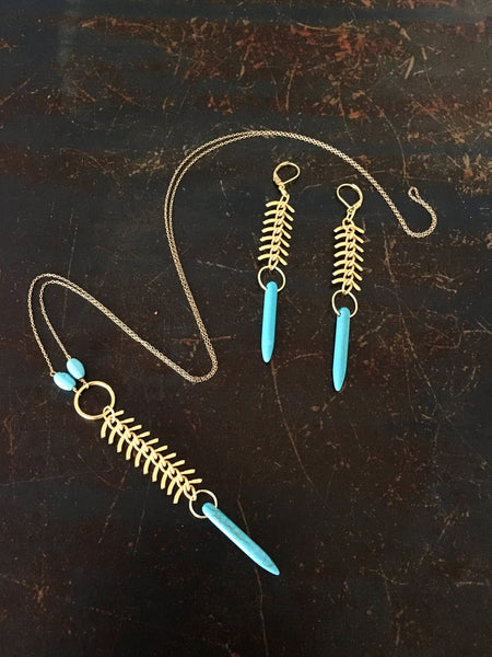 Mona Necklace and Earrings