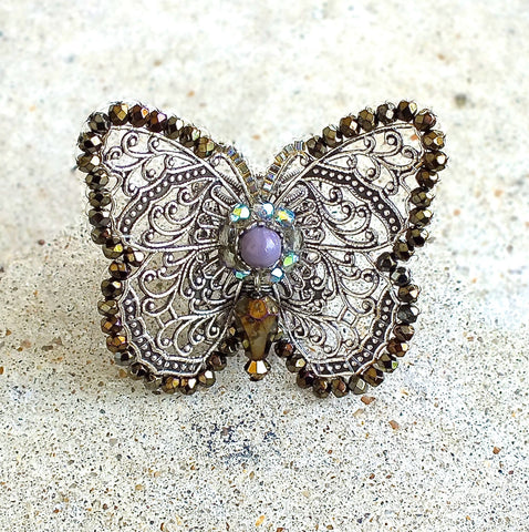 Zophia Butterfly Ring
